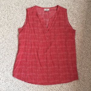 Grand&Greene Red Sleeveless Shirt